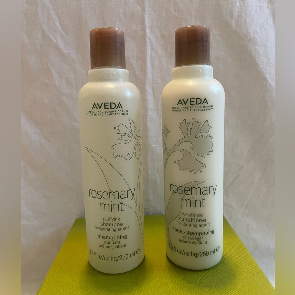 New Aveda Rosemary Mint Shampoo & Conditioner